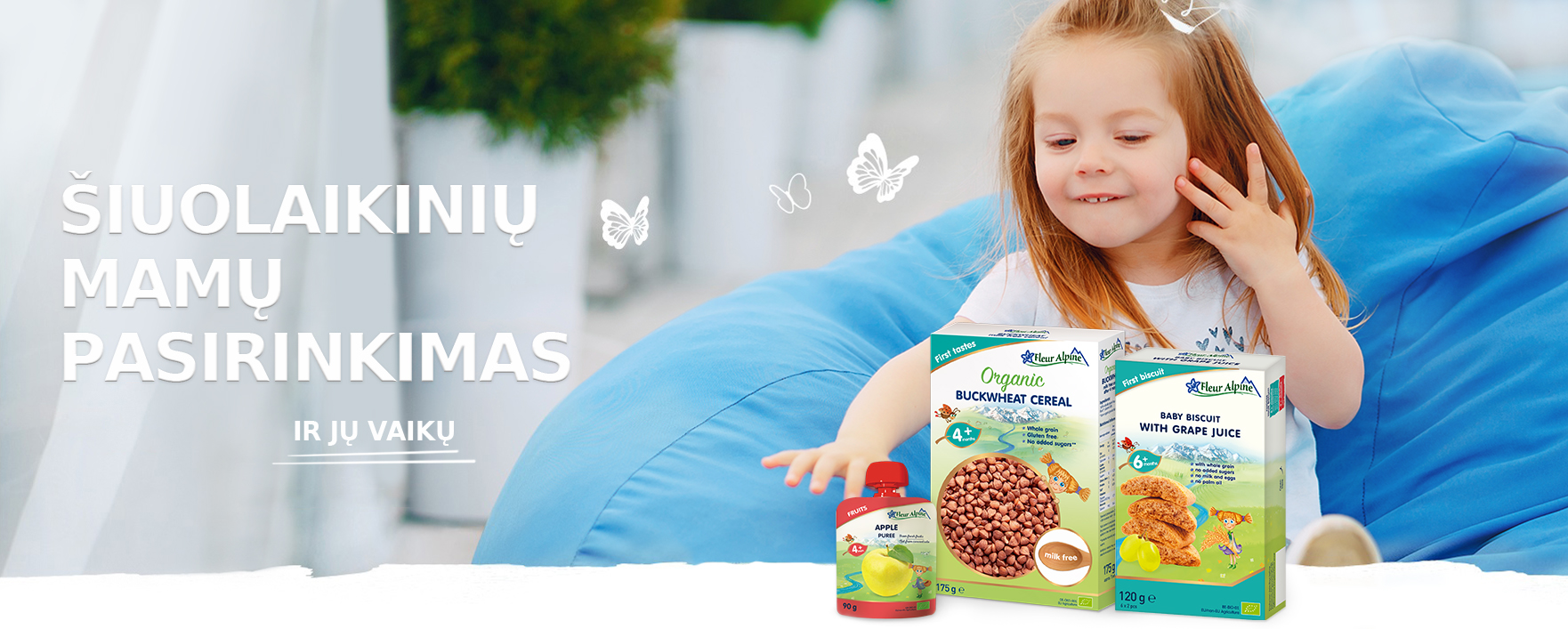 Fleur Alpine - Pasirinkti siuolaikiniu mamu ir ju vaiku