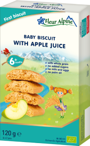 With apple juice