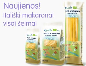 Itališka pasta „Fleur Alpine Organic“