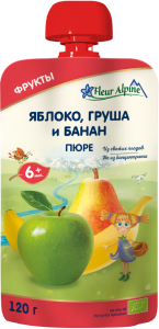 Apple, Pear and Banana